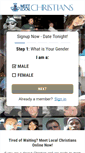 Mobile Screenshot of meetlocalchristians.com